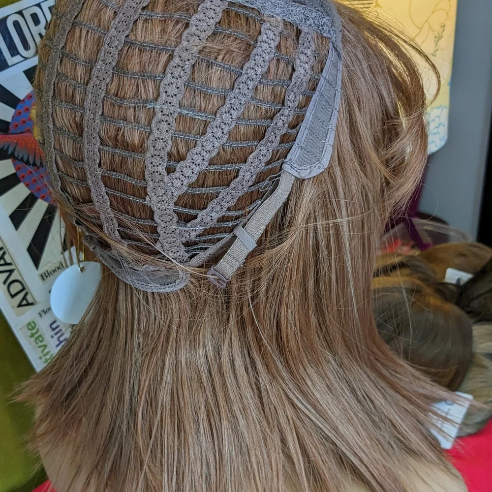 copper redhead ginger wig